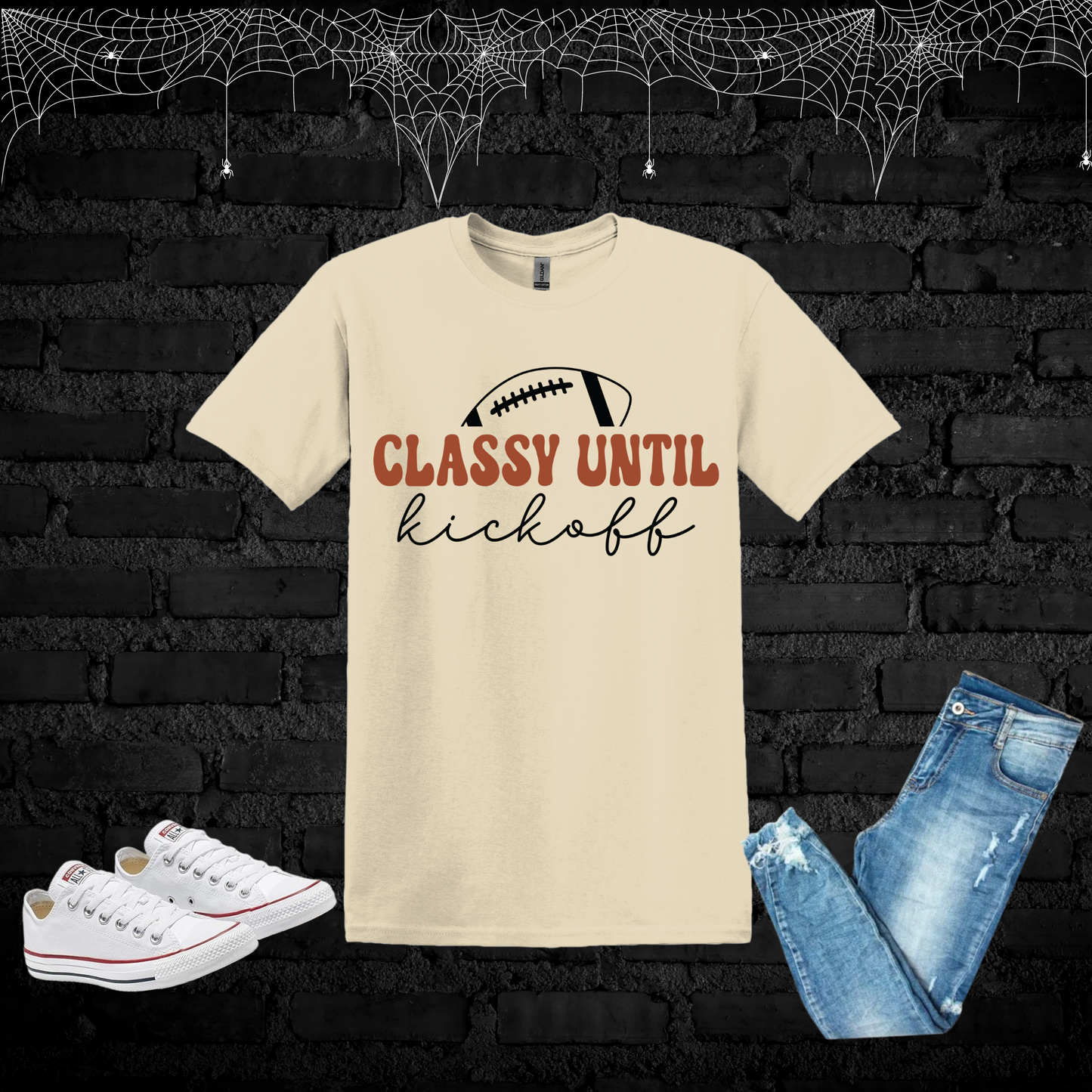 Classy till Kickoff Tee